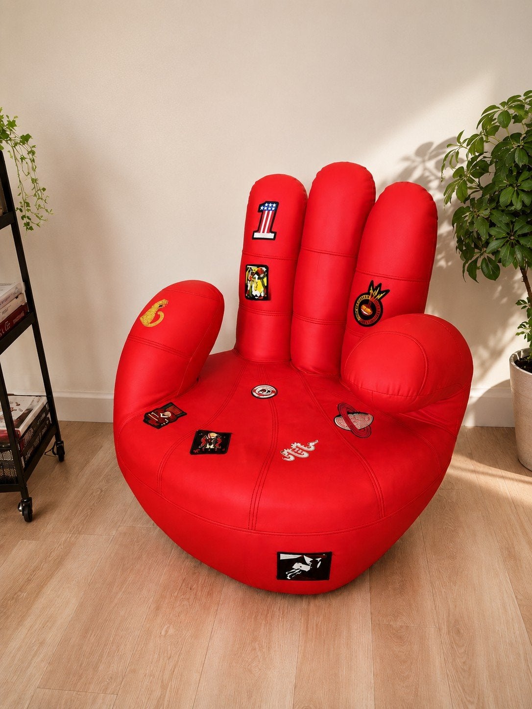 Draaiende hand zetel, Ophalen