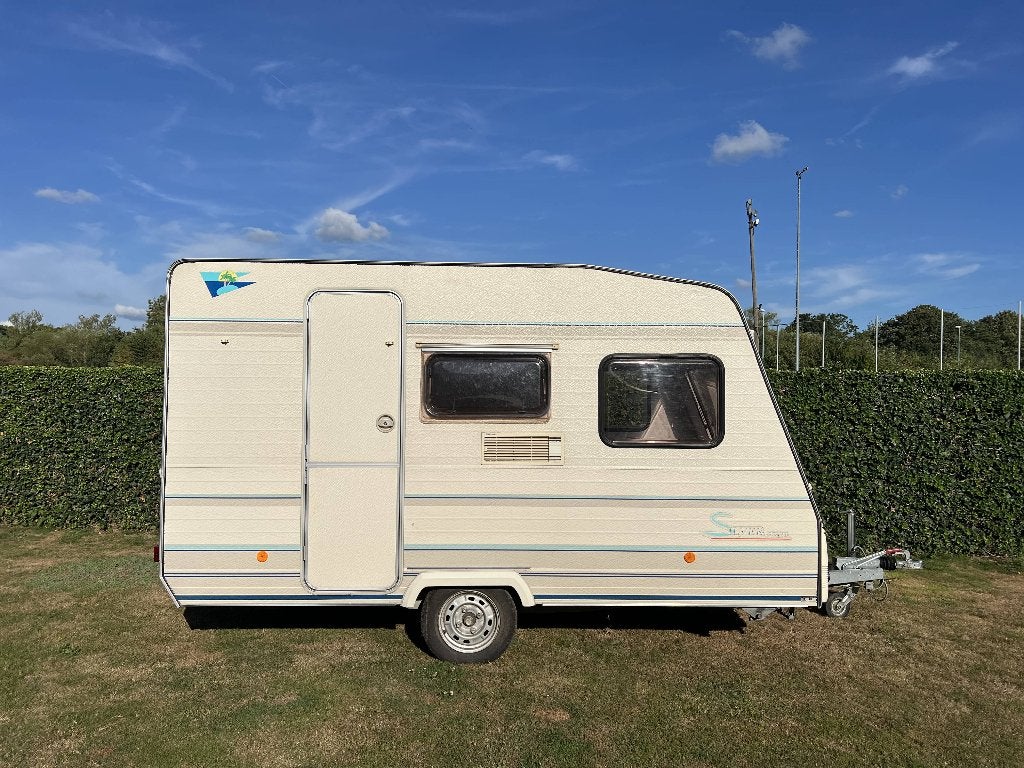 Caravan Caravelair Silver, Caravans en Kamperen, Caravans, Standaardzit, Dwarsbed, Tot en met 3, 500 - 750 kg