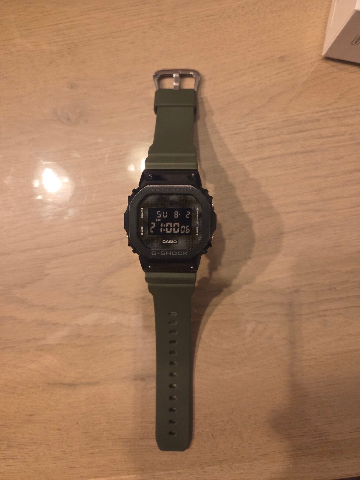 G-Shock, Ophalen