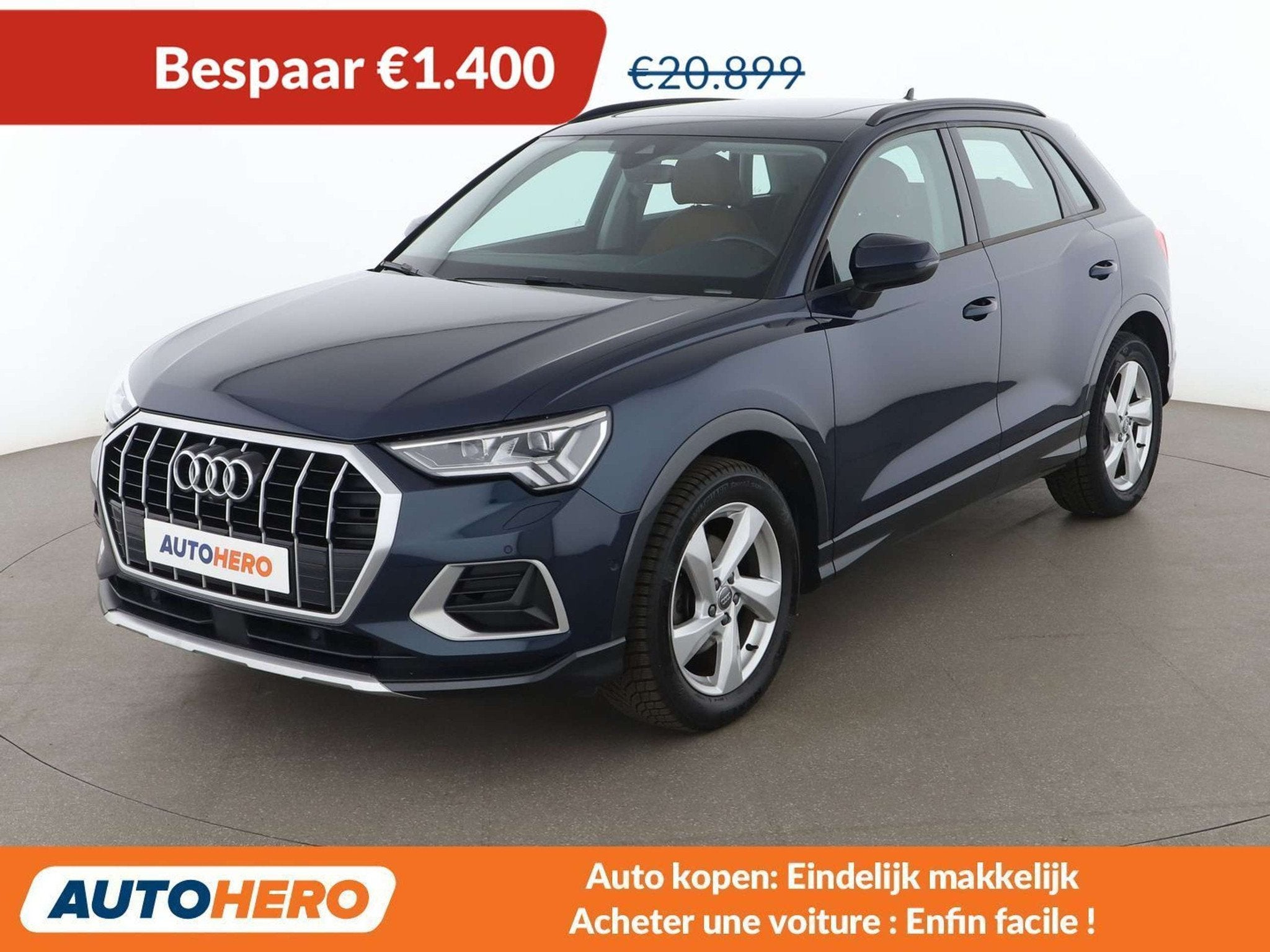 Audi Q3 35 TFSI Advanced (année de construction 2020), Cuir, Achat, 1535 kg, Boîte manuelle