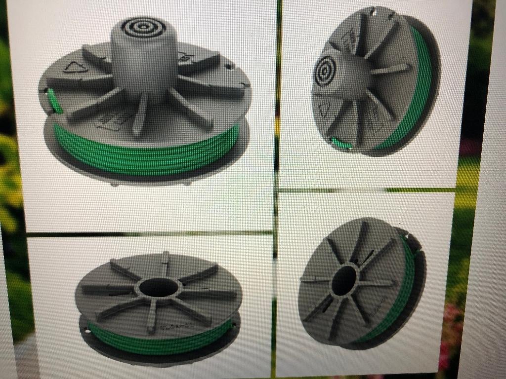 3 pièces pour bobine de coupe-herbe en nylon 2 m Gardena, Enlèvement, Neuf