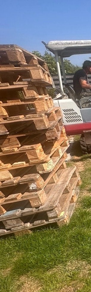 Euro palletten €10 per stuk ! €180 voor 20 stuks, Doe-het-zelf en Bouw, Ophalen, Minder dan 25 mm, Grenen, Zo goed als nieuw
