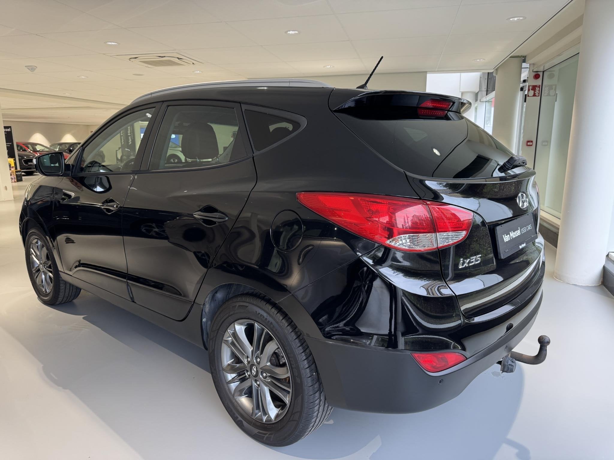 Hyundai ix35 1.6 GDi Lounge, Auto's, Voorwielaandrijving, Gebruikt, 1600 cc, Zwart