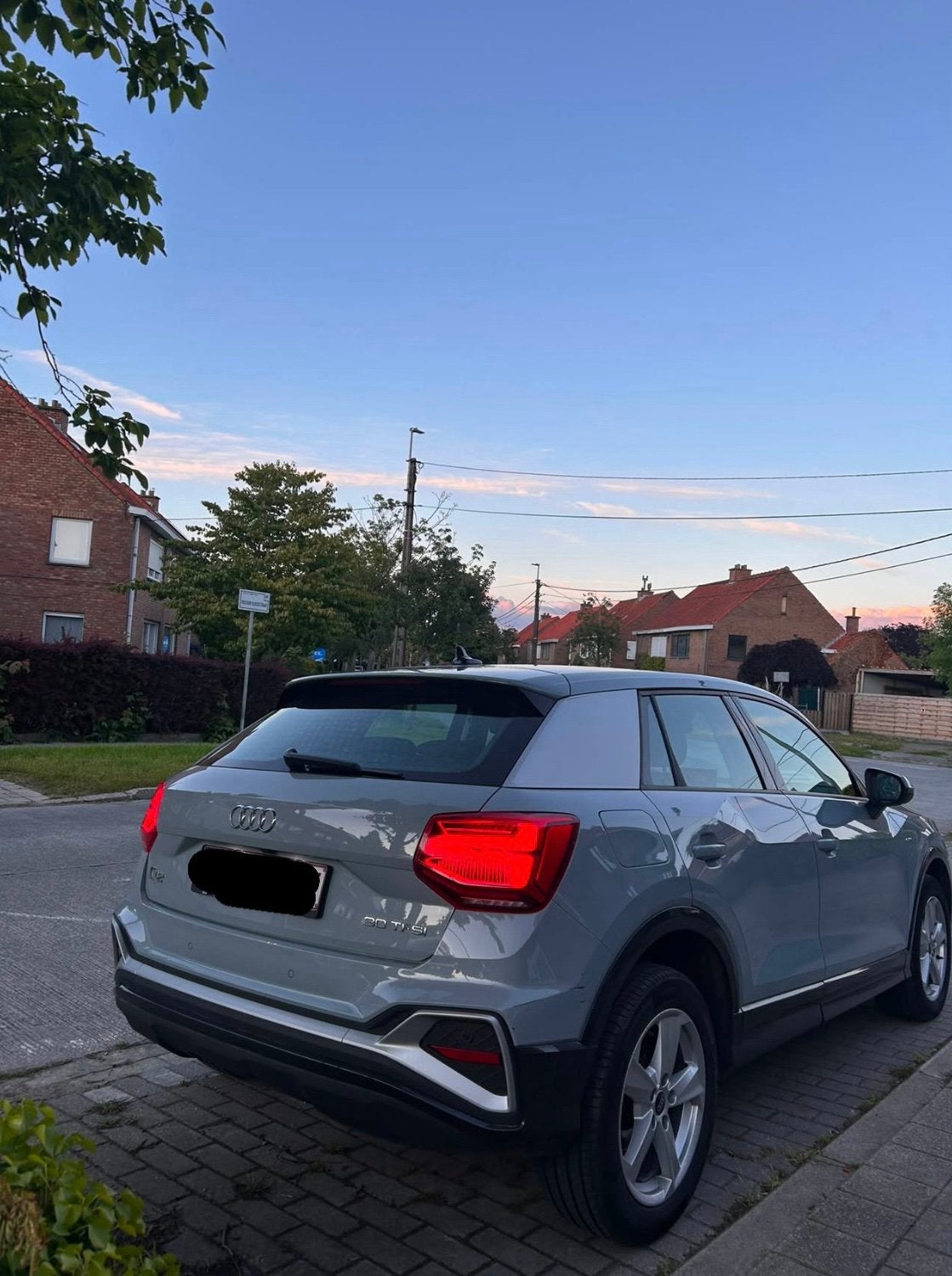 Audi Q2 S-Line Nardo Grey 2024 30TFSI, Auto's, Audi, Q2, Particulier, Apple Carplay, Te koop