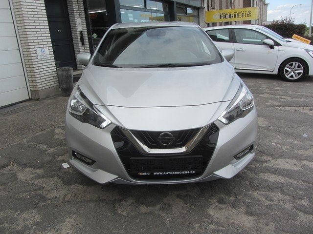 Nissan Micra 0.9i **22.000Km** Caméra Carplay GPS AC, Autos, Argent ou Gris, Achat, Euro 6, Entreprise