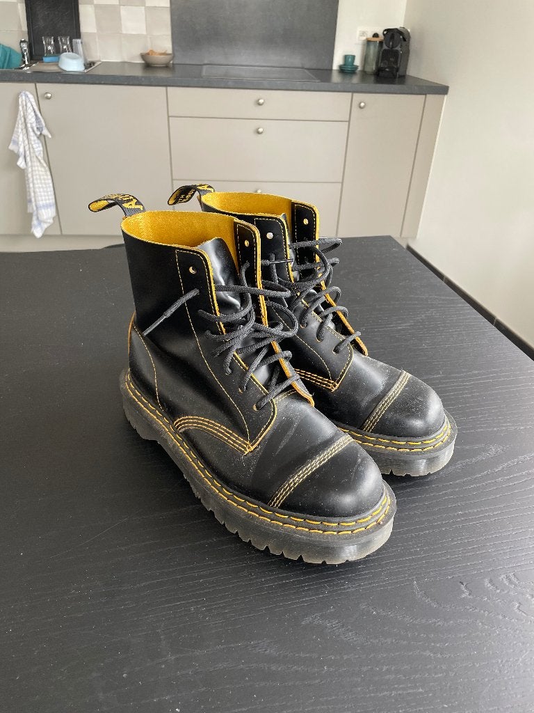 DR. Martens 1460 Bex Pascal Double Stitch (MAAT 41), Vêtements | Hommes, Chaussures, Bottes, Enlèvement, Porté, Noir