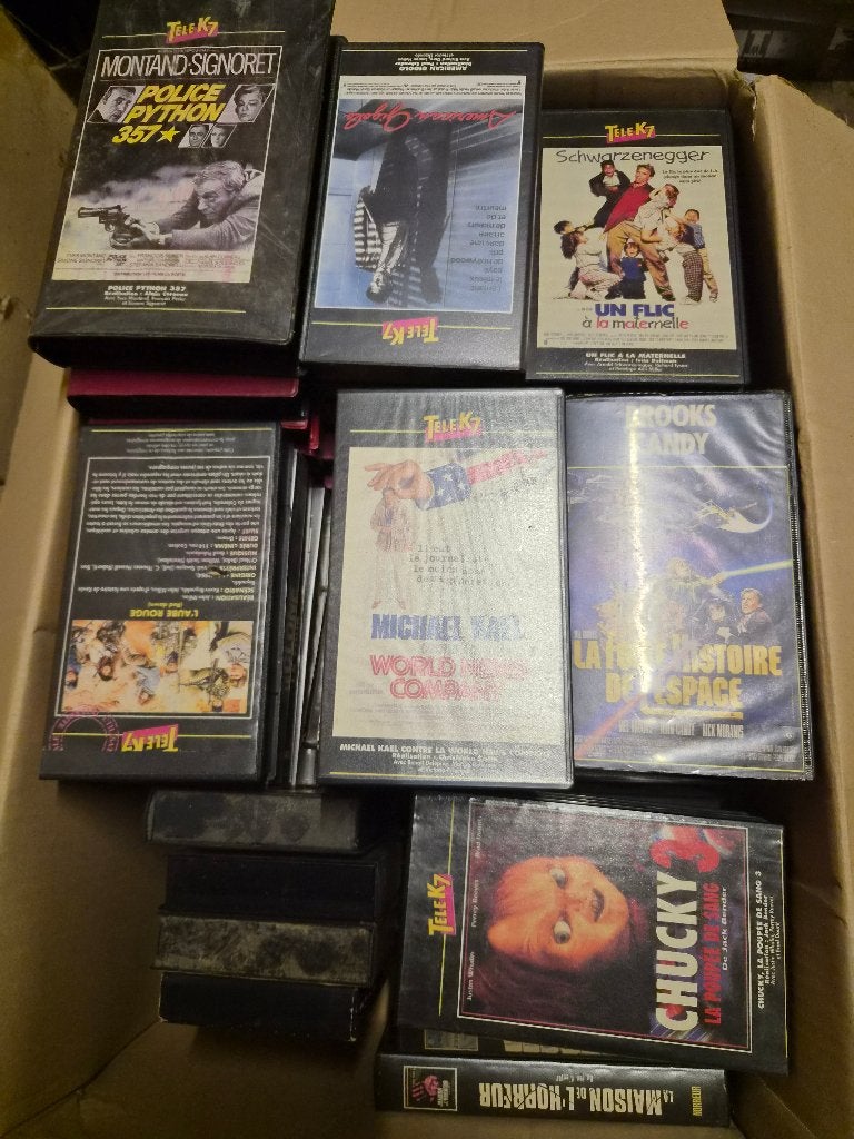 K7 video, Enlèvement, Comme neuf, Cassette vidéo