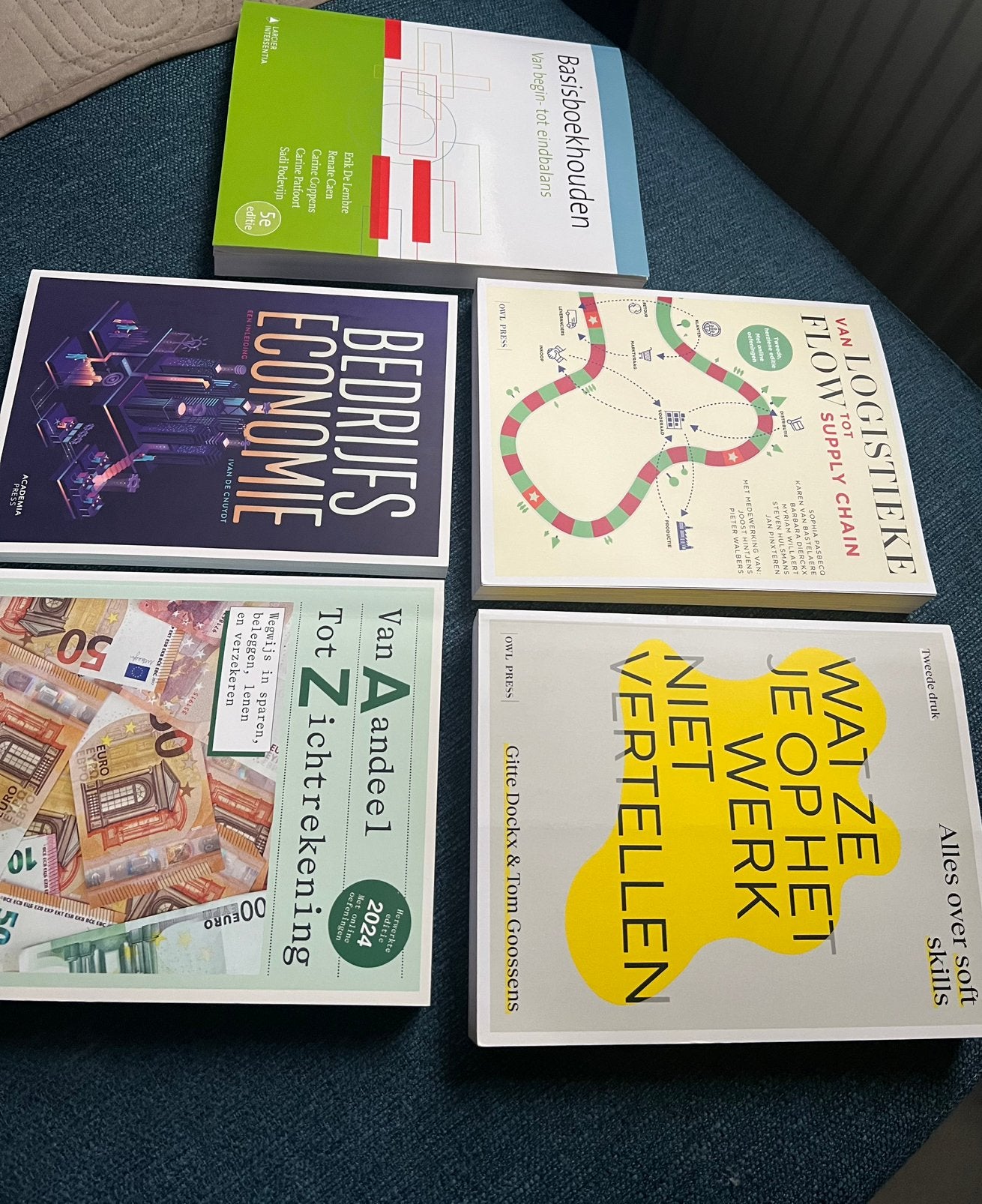 5 studieboeken Bedrijfsmanagement – Arteveldehogeschool Gent, Boeken, Ophalen of Verzenden, Zo goed als nieuw
