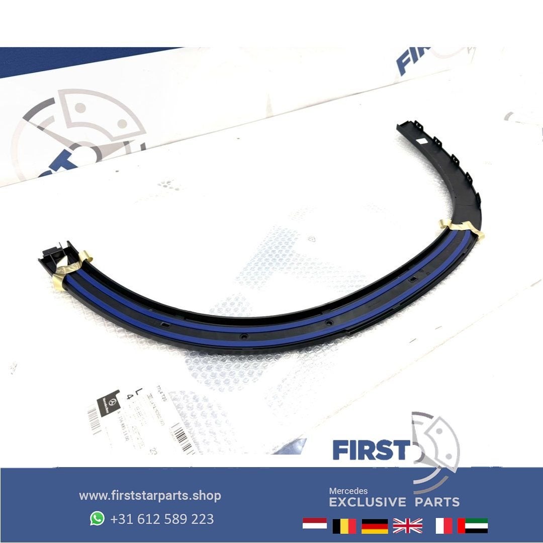 W156 GLA STOOTRAND SPATBORD LIJST ZIJSCHERM SIERLIJST X156 L, Arrière, Garde-boue, Utilisé, -