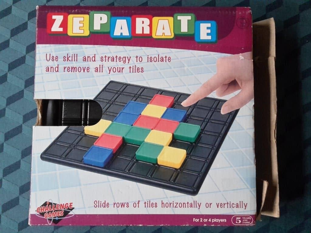 Leuk spel Zeparate, 2-4 spelers, als nieuw, + 1 gratis promo, Enlèvement ou Envoi, Comme neuf, Challenge Games