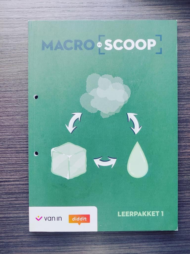 MacroScoop 1-2 - leerpakket 1 (editie 2024), Boeken, Schoolboeken, Ophalen, Nieuw, ASO, Natuurkunde