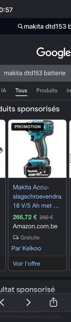 MAKITA OCCASION PARFAIT ETAT, Enlèvement, Comme neuf