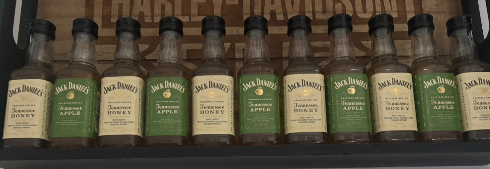 jack daniels mini flesjes, Verzamelen, Ophalen, Zo goed als nieuw