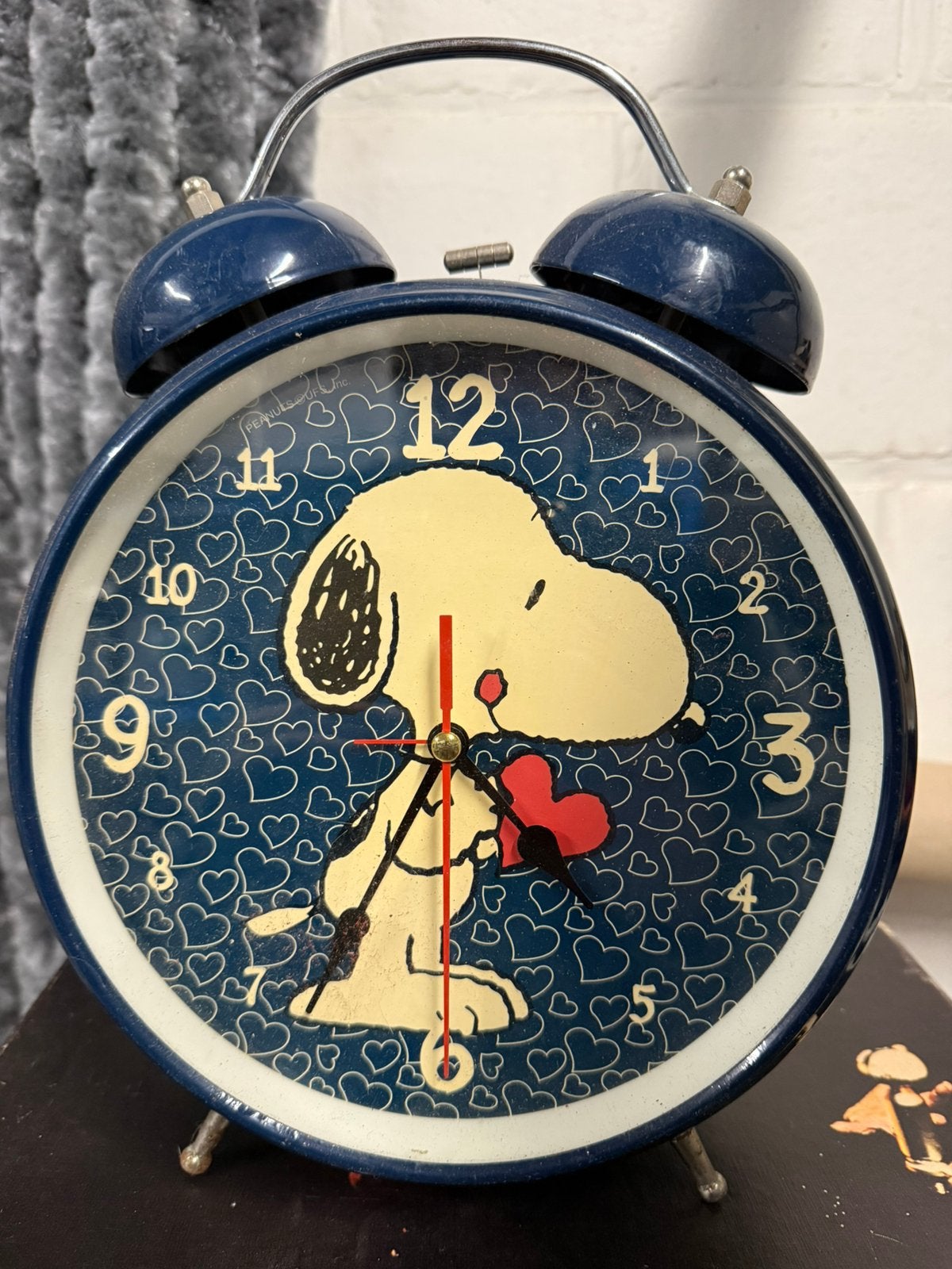Vintage klok”snoopy”, Ophalen of Verzenden, Zo goed als nieuw