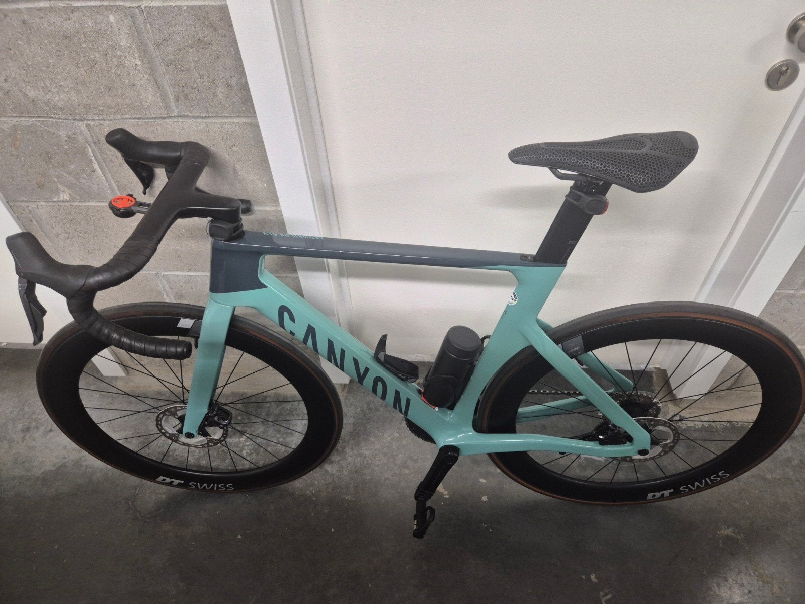 Canyon Aeroad CF SLX 8 Di2 Ulterga, Fietsen en Brommers, Ophalen, Cadanssensor, Zo goed als nieuw