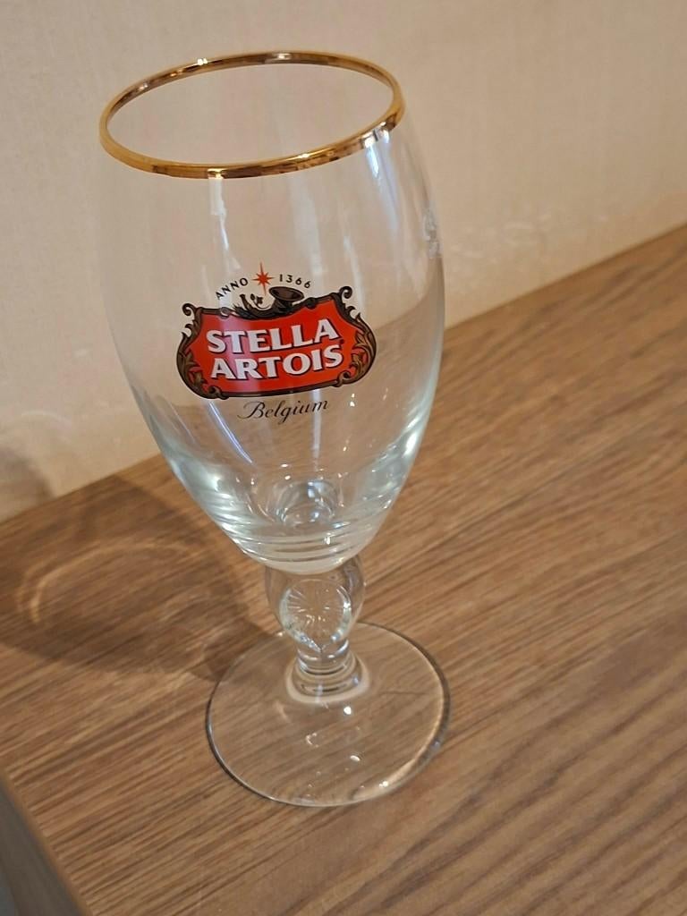 Stella Artois bierglas, Verzamelen, Ophalen of Verzenden, Zo goed als nieuw, Bierglas
