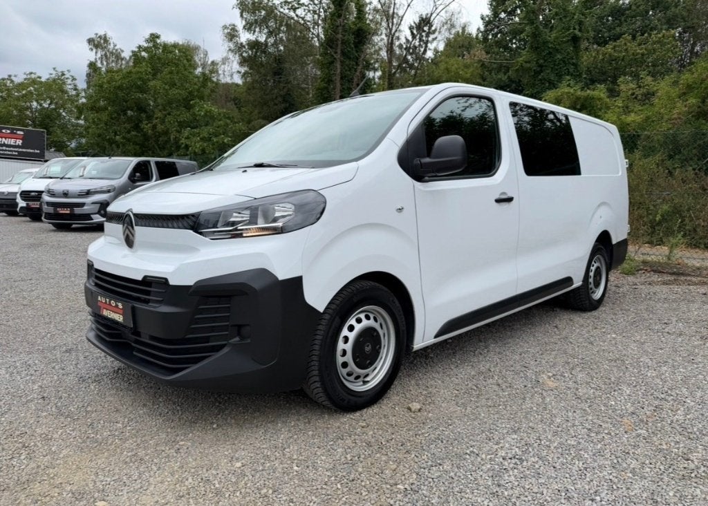 Citroen Jumpy 2.0 // 144 Pk // 6 Seats // Automaat // Camera, Autos, Camionnettes & Utilitaires, Achat, Euro 6, Entreprise, Citroën