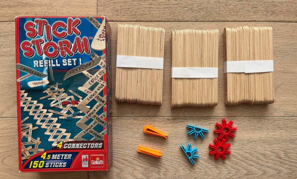 Stick Storm Refill Set (150 sticks en toebehoren): compleet, Ophalen of Verzenden, Zo goed als nieuw