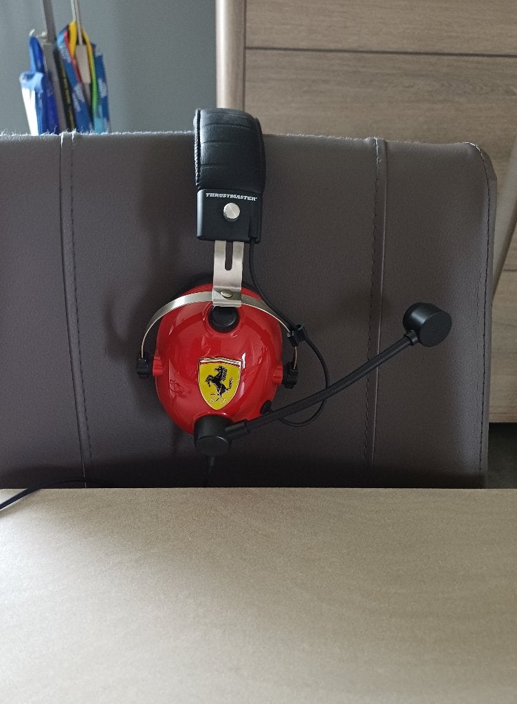 Thrustmaster T.Racing Scuderia Ferrari Edition-DTS headset, Ophalen, Gaming headset, Zo goed als nieuw