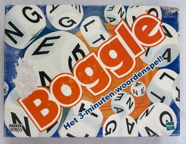 Hasbro Boggle Woordspel Parker Compleet dobbelspel spel, Hobby en Vrije tijd, Een of twee spelers, Verzenden, Zo goed als nieuw