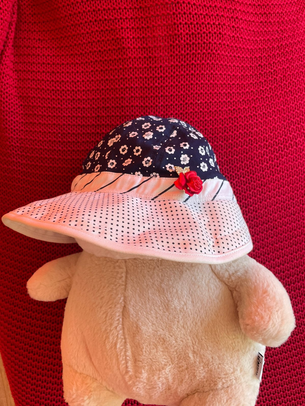 Panama d’été bebe-fille (tour de tete 58 cm / 15-36 mois), 104 ou plus petit, Enlèvement ou Envoi, Fille, Chapeau