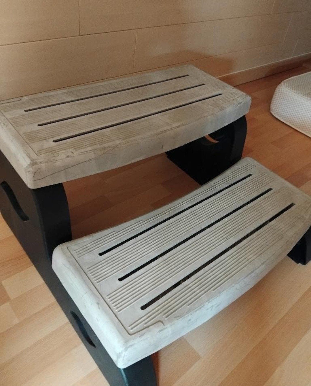 jacuzzi trapje, Jardin & Terrasse, Bains à remous et Spas, Enlèvement, Utilisé, Fixé