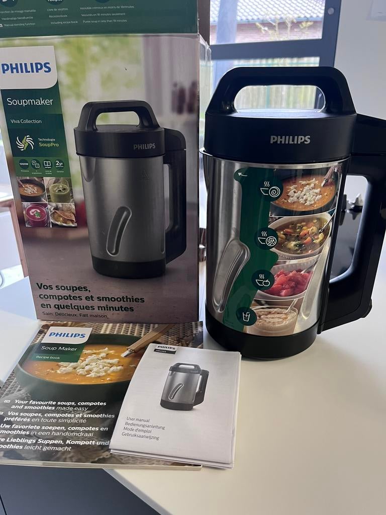 Soepmaker philips, Enlèvement ou Envoi, Comme neuf