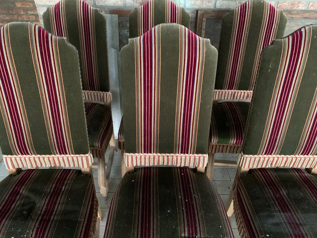 6 bretoense stoelen, Huis en Inrichting, Stoelen, Ophalen, Gebruikt, Vijf, Zes of meer stoelen