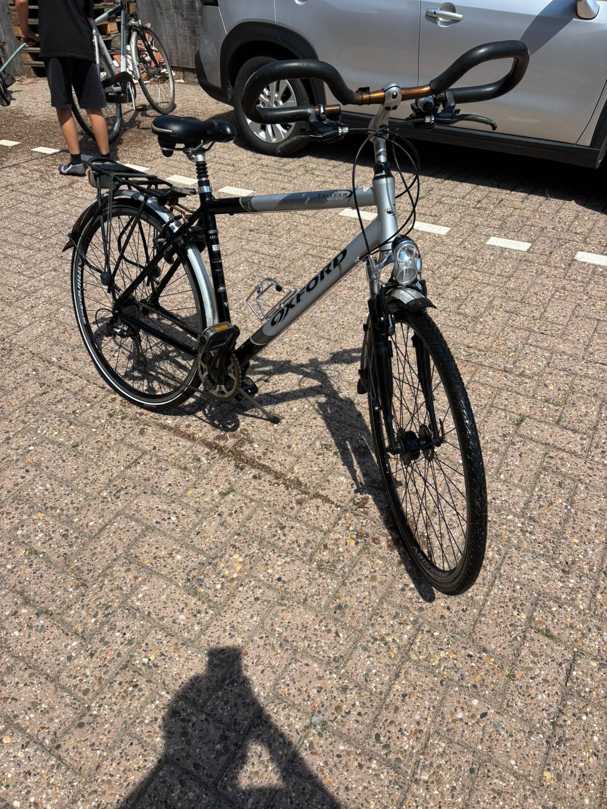 Herenfiets te koop, Fietsen en Brommers, Fietsen | Heren | Sportfietsen en Toerfietsen, Ophalen, Gebruikt, Overige maten, Overige merken