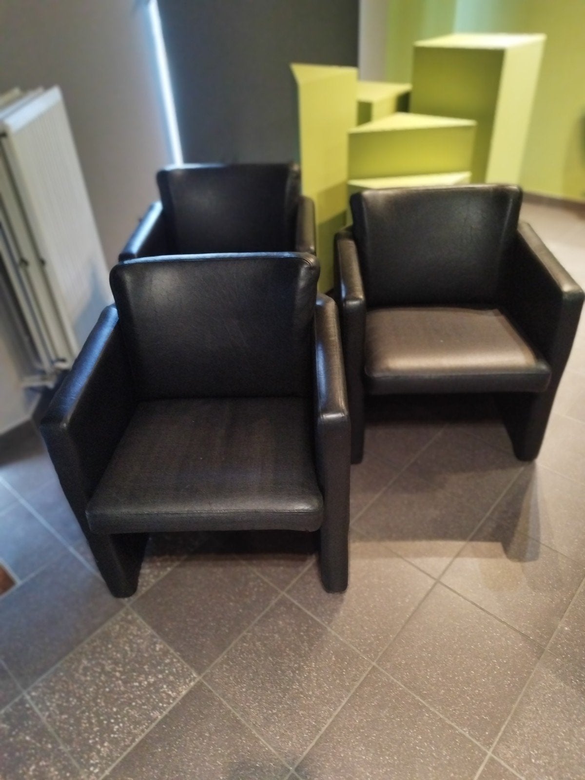Zeteltjes '3 stuks', Maison & Meubles, Chaises, Trois, Synthétique, Enlèvement, Utilisé