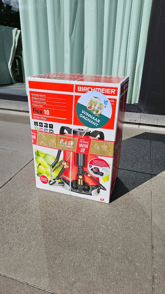 Birchmeier Flox 10 rugsproeier met drukregelaar PR 3, Ophalen, Nieuw, Onkruidbestrijding