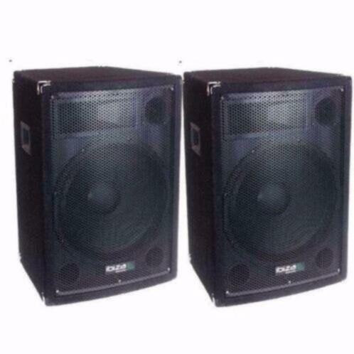 3-weg Bass Reflex disco speakers 15 Inch/ 38 cm, Audio, Tv en Foto, Ophalen of Verzenden, Nieuw, Overige typen