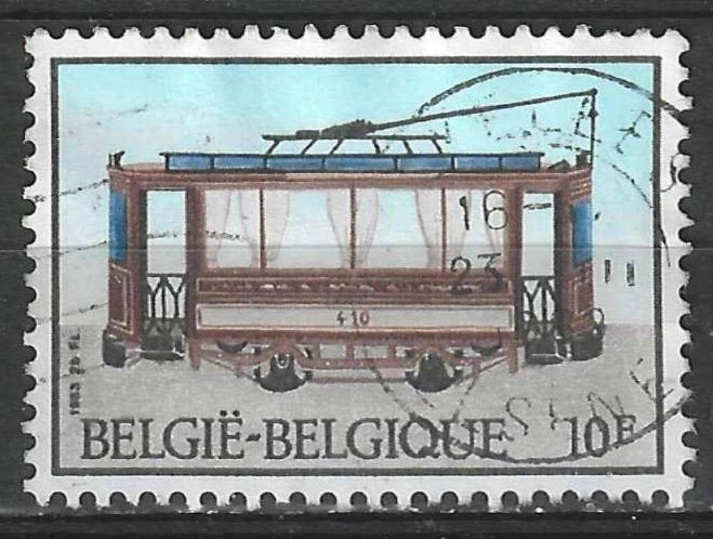 Belgique 1983 - Yvert/OBP 2080 - Tram et trolleybus (ST), Envoi, Affranchi, Oblitéré