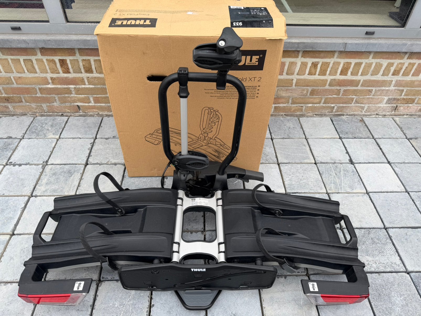 Thule fietsendrager easyfold XT 933 voor 2 electrische fiets, Auto diversen, Fietsendragers, Ophalen, Elektrische fiets, Nieuw