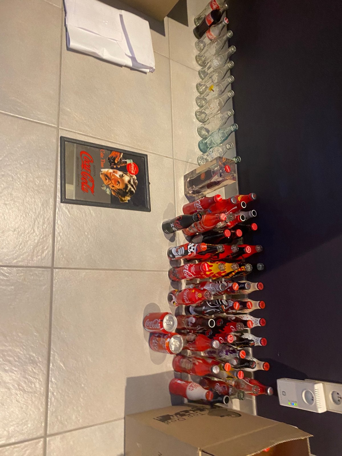 Coca cola verzameling flesjes, Verzamelen, Ophalen, Zo goed als nieuw