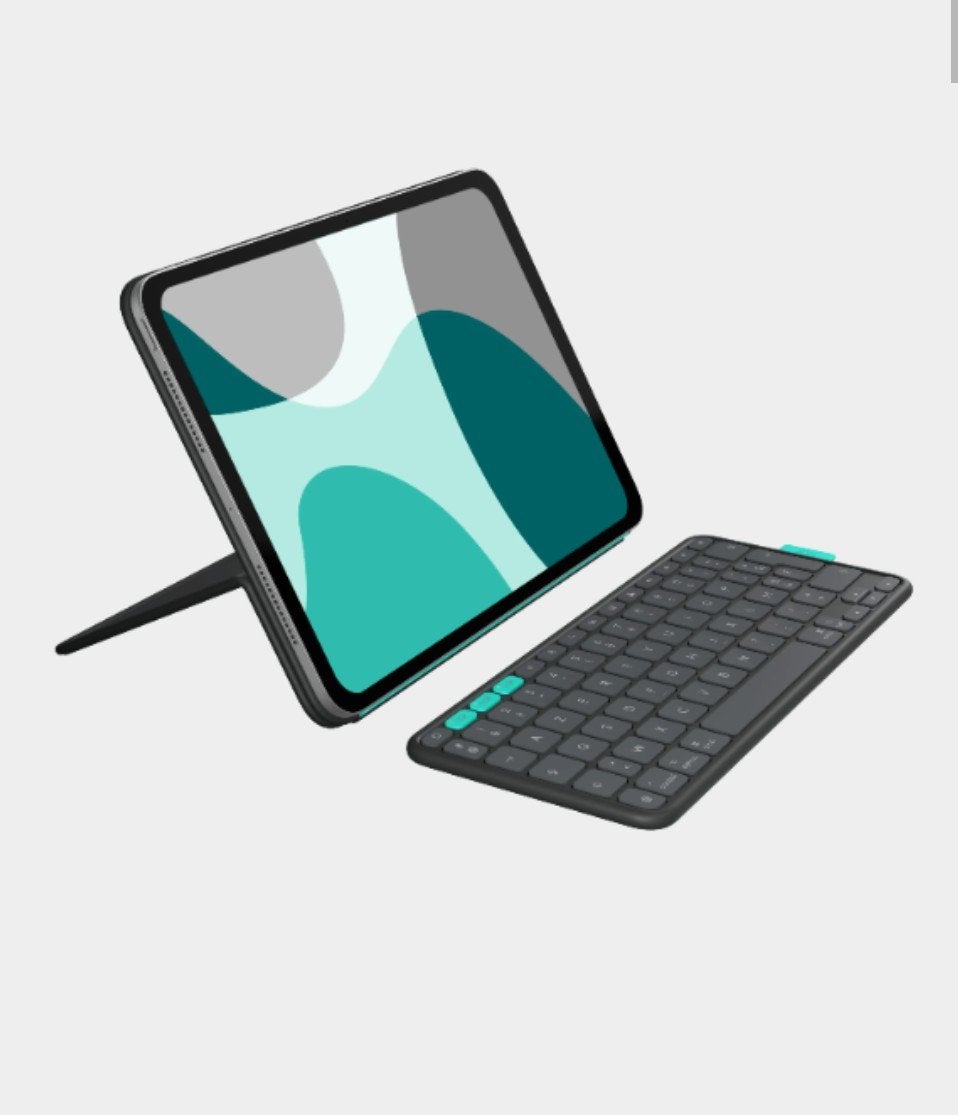 Logitech Flip Folio - Ipad Pro en Air 11 inch, Logitech, 11 inch, Bescherming voor- en achterkant, Ophalen of Verzenden