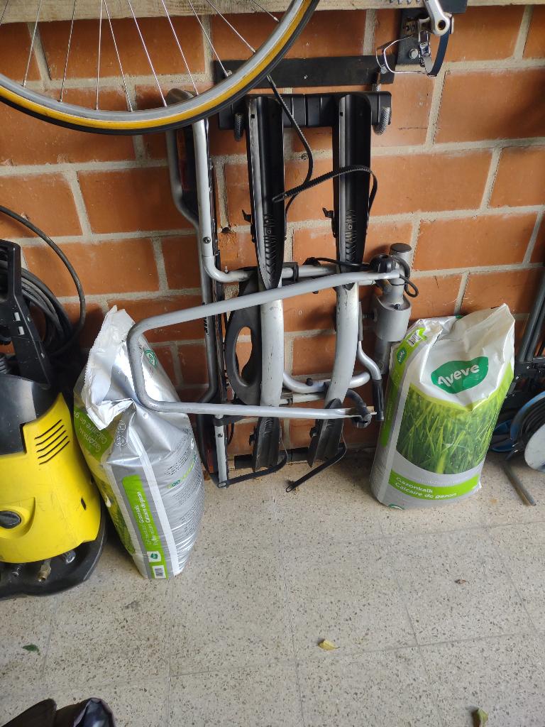 Fietsrek, Ophalen, Gebruikt
