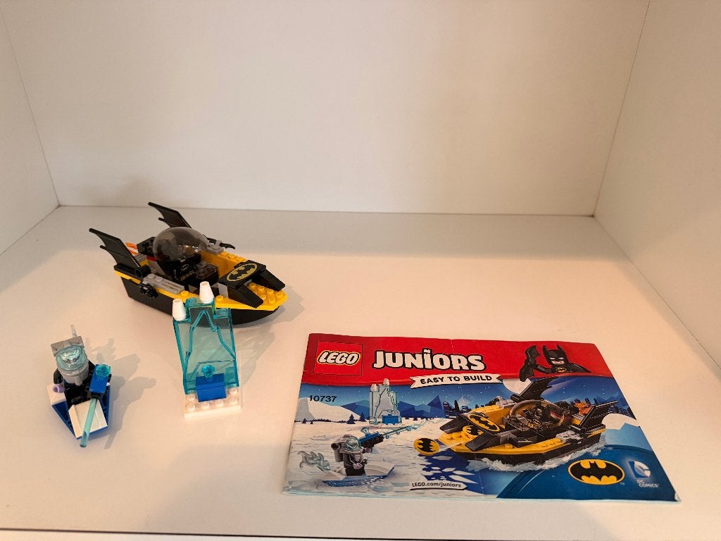 LEGO Juniors Set - Batman vs. Mr. Freeze (10737), Lego, Ensemble complet, Comme neuf, Complet
