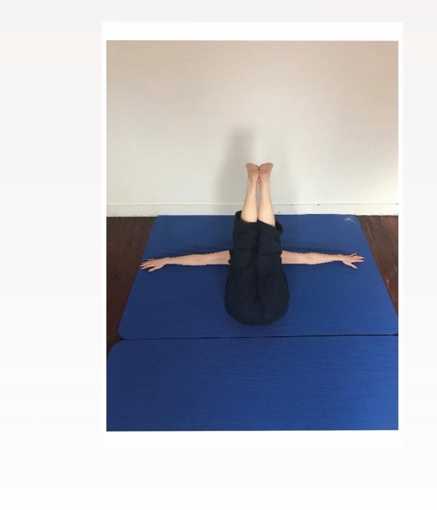brede fitness-/yogamatten, Sport en Fitness, Overige Sport en Fitness, Gebruikt, Ophalen