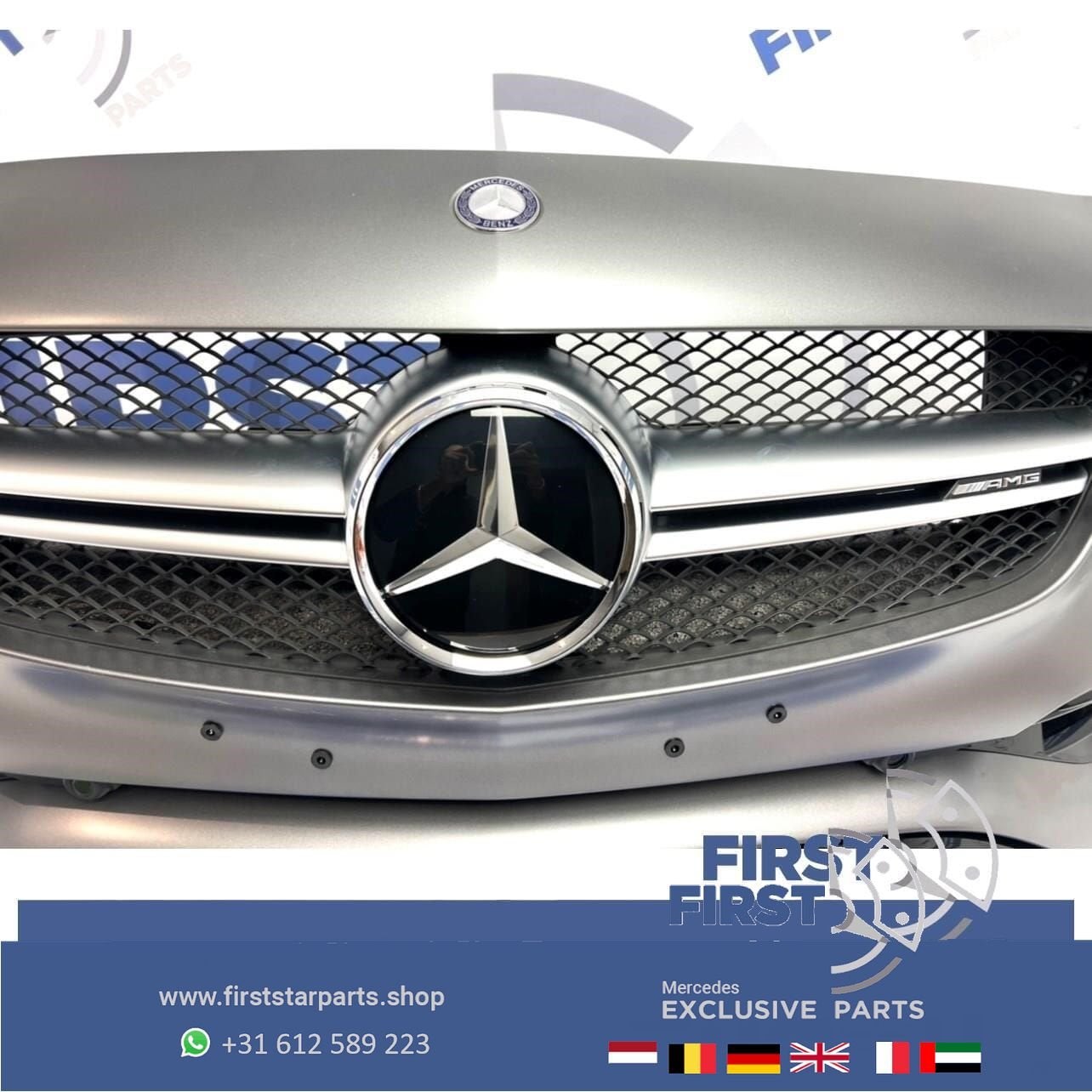 W176 AMG VOORBUMPER FACELIFT A KLASSE 2018 A45 AMG PERFORMAN, Utilisé, -, Avant, -