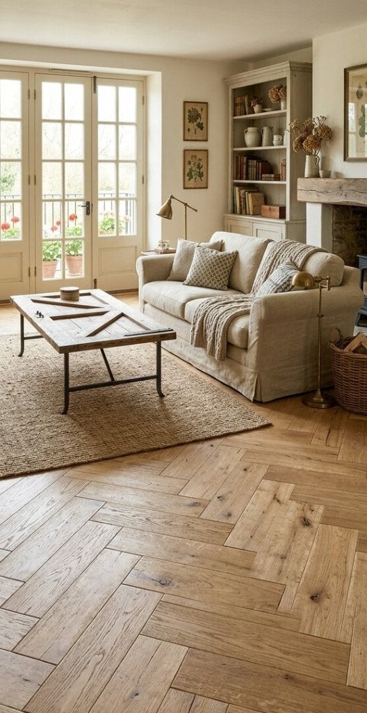 WEEKAANBIEDING! Eiken Visgraat vloer Legklaar!, Jardin & Terrasse, Pots de fleurs, Neuf, Autres matériaux, Autres formes, Enlèvement ou Envoi