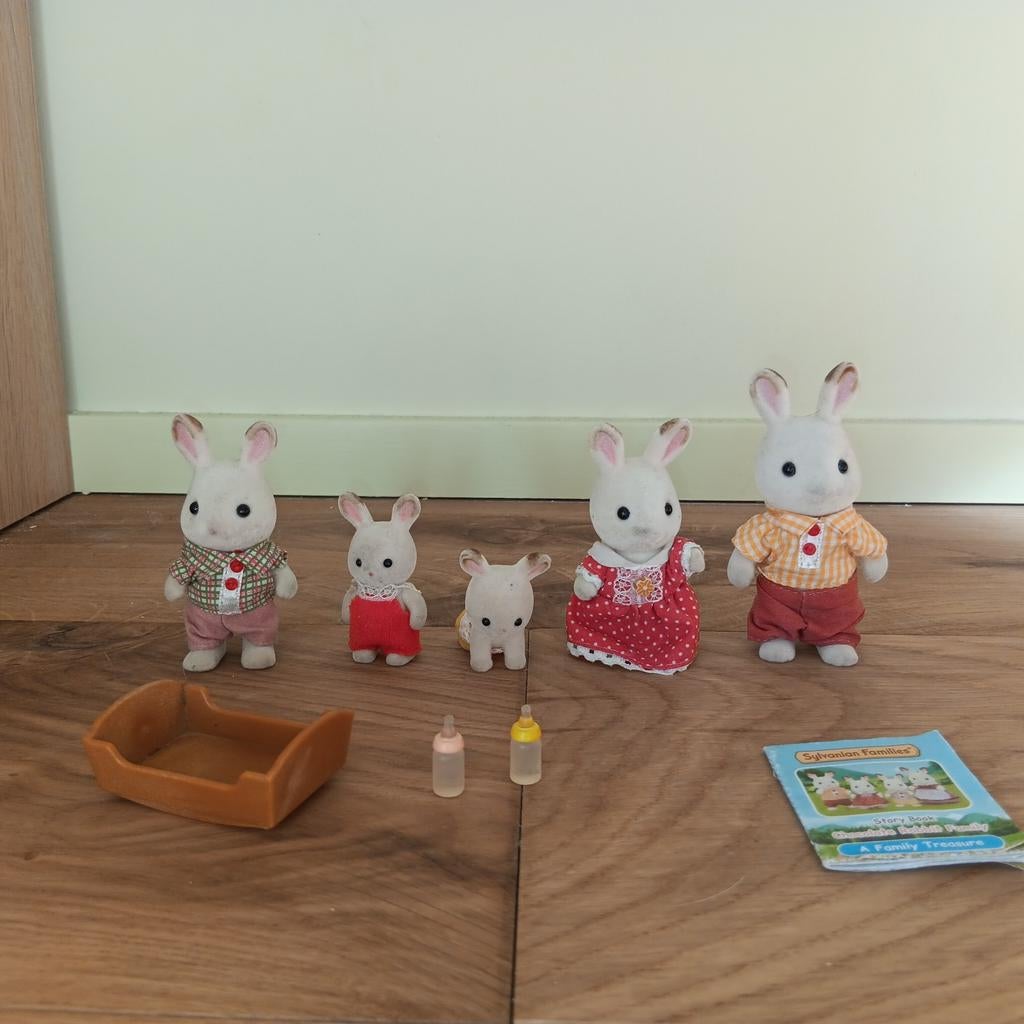 Sylvanian- lapins chocolats, Enlèvement, Utilisé, Accessoires