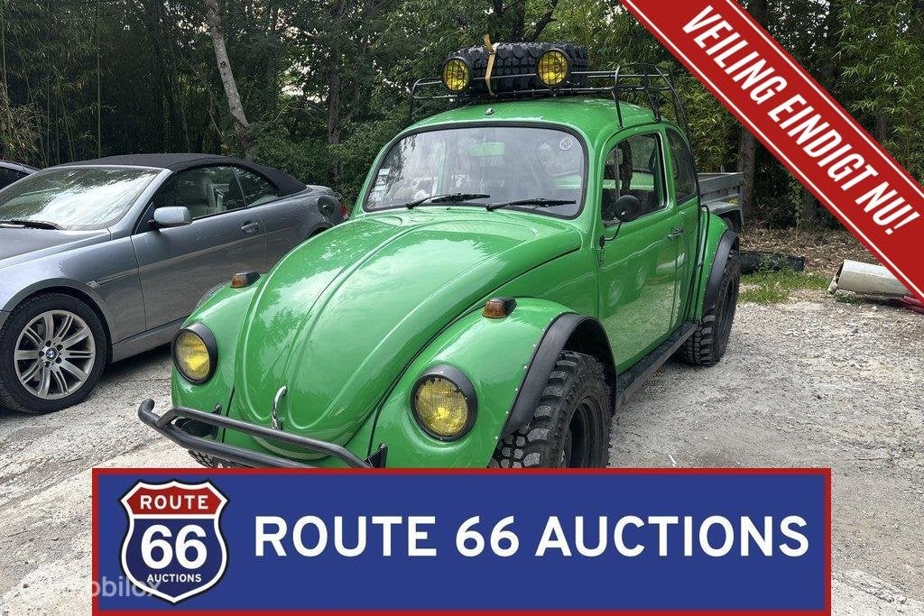 Volkswagen Beetle | 1968 | Route 66 Auctions, Auto's, Volkswagen, Zwart, Bedrijf, Handgeschakeld