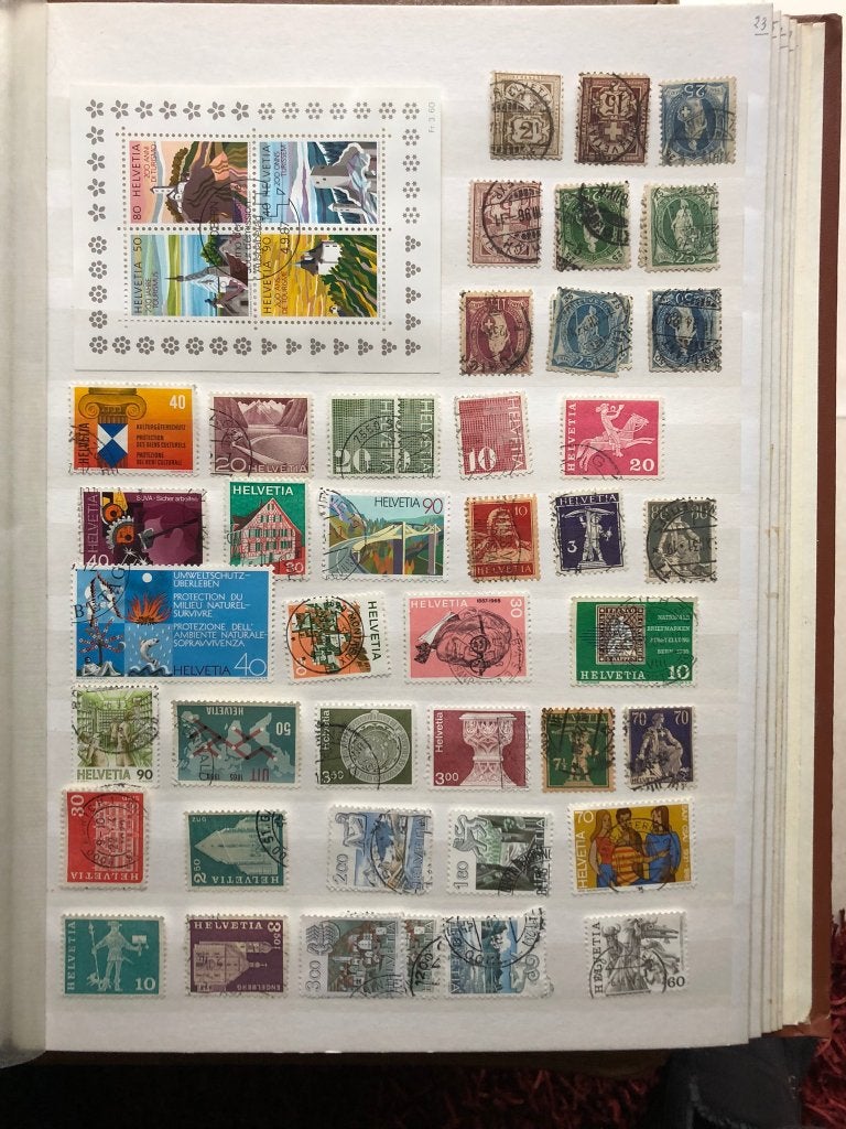 Timbres de Suisse, Timbres & Monnaies, Timbres | Europe | Suisse, Enlèvement ou Envoi, Affranchi