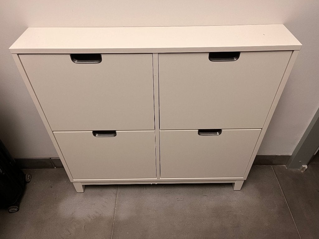 Schoenenkast met 4 vakken — 96  17  90 cm, Ophalen, Gebruikt
