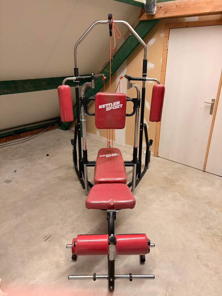 Multi fitness apparaat kettler sport, Ophalen, Gebruikt, Krachtstation, Metaal