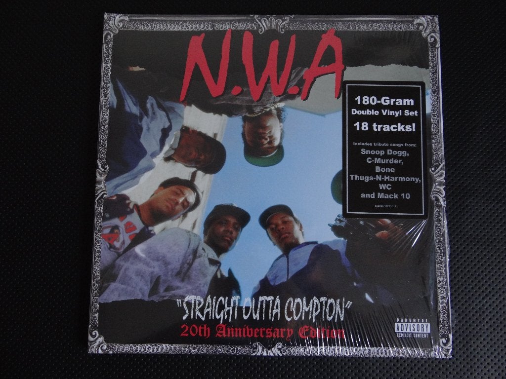 2 LP NWA:Straght outta Compton.20th Anniversary.RAP., Cd's en Dvd's, LP, Gatefold hoes, Ophalen of Verzenden, 12 inch