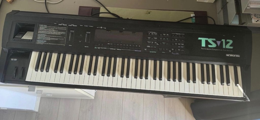 Synthétiseur/workstation Ensoniq TS-12 + extras, Musique & Instruments, Enlèvement ou Envoi, Utilisé, Autres marques, Avec connexion MIDI