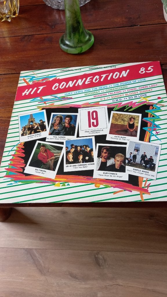 vinyl 33T hit connection 1985 U2,kate bush,simple minds, CD & DVD, Enlèvement, Comme neuf, Pop