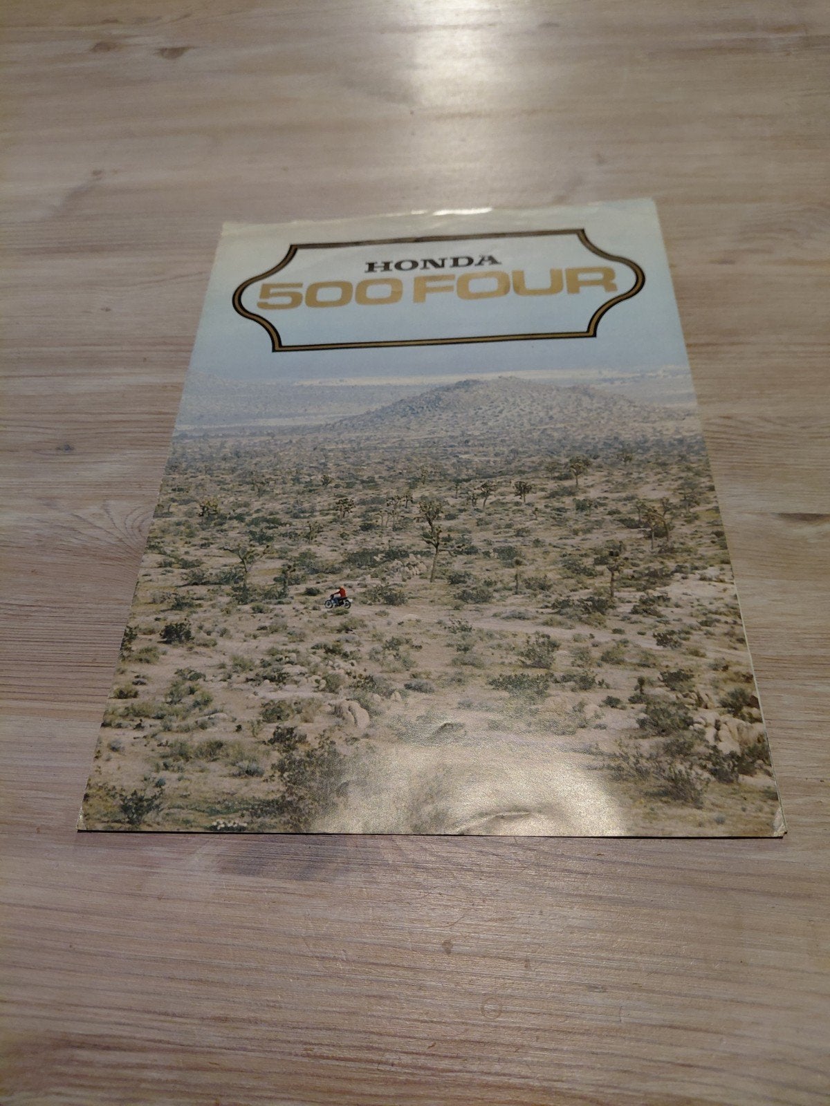 honda 500 four brochure, Enlèvement, Honda